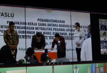 Bawaslu RI dan KASN,teken MoU pengawasan netralitas ASN di pilkada serentak 2020