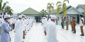 Gugus Tugas Covid-19 Balangan, terus sosialisasikan pentingnya protokol kesehatan, salah satunya kepada para santri