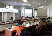 Gugus Tugas Covid 19 Provinsi Kalimantan Selatan rapat koordinasi bersama dengan gugus tugas Balangan