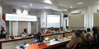 Gugus Tugas Covid 19 Provinsi Kalimantan Selatan rapat koordinasi bersama dengan gugus tugas Balangan