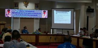 Setda Balangan pimpin rapat bersama persiapkan upacara peringatan HUT RI ke 75