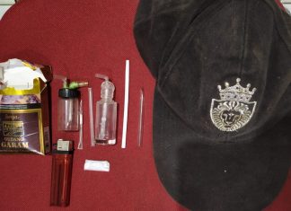 Setelah dilakukan pengintaian, Polisi bekuk seorang pengedar sabu di pasar Astambul