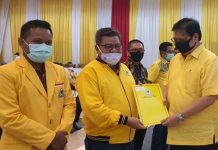 Golkar rekomendasikan Drs H Ansharuddin MSi – M Nor Iswan SPd (ANIS) maju lagi pada Pilkada Balangan 2020