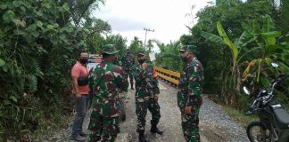 Ahli Bidang Manajemen Sishaneg Kodam VI Mulawarman tinjau lokasi TMMD Tabunganen