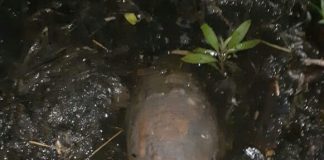 Seorang nelayan temukan benda yang diduga bom di perairan Sungai Barito