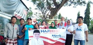 Pilkada Kalsel : Warga Tanah Bumbu dukung Haji Denny