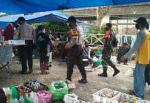 Peduli Covid-19, Satgas TMMD 108 berikan sosialisasi kepada masyarakat