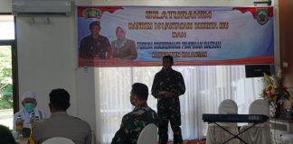 Kunjungan kerja ke Balangan, Danrem101/Antasari Brigjen TNI Firmansyah, puji lingkungannya yang bersih dan asri