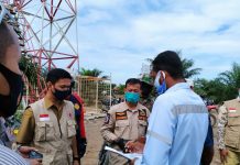 Antipasi Karhutla, Wakil Bupati Batola bersama Danramil Marabahan tinjau kesiapsiagaan perusahaan sawit