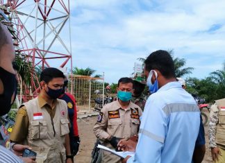 Antipasi Karhutla, Wakil Bupati Batola bersama Danramil Marabahan tinjau kesiapsiagaan perusahaan sawit