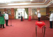 HM. Hilman dilantik Bupati Banjar sebagai Dewan Pengawas PDAM Intan Banjar