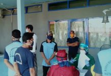 Warga binaan dan petugas rutan kelas 2 b Marabahan ikuti tes swab