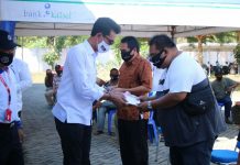 Ratusan sopir angkut dan juru kemudi klotok di Kabupaten Banjar terima BLT