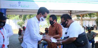 Ratusan sopir angkut dan juru kemudi klotok di Kabupaten Banjar terima BLT