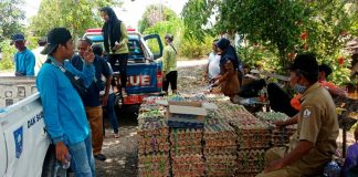 835 paket sembako dibagikan untuk warga terdampak virus corona di Barambai