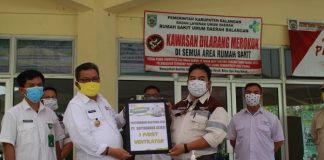 Perusahaan tambang bantu alat ventilator dan kompressor untuk penanganan pasien Covid19