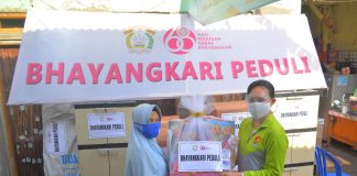 Bhayangkari Daerah Metro Jaya berikan bantuan ke PAUD Baitul Quran Tambora