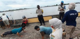 Sepekan penegakan disiplin protokol kesehatan, sudah menjaring ratusan pelanggar.