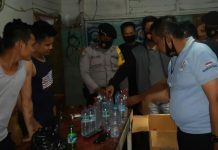 Giat KRYD, Polres Pulang Pisau amankan puluhan botol miras