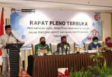 KPU Banjar gelar rapat pleno terbuka penyampaian hasil penelitian persyaratan bapaslon