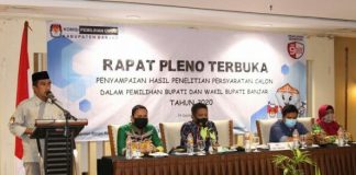 KPU Banjar gelar rapat pleno terbuka penyampaian hasil penelitian persyaratan bapaslon