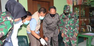 Cegah penyalahgunaan narkoba, prajurit Kodim 1006 Martapura melaksanakan tes urine