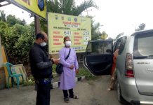 4 pasien positif covid 19 Alalak menjalani karantina di Asrama Haji Banjarbaru