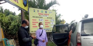 4 pasien positif covid 19 Alalak menjalani karantina di Asrama Haji Banjarbaru