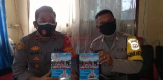 Ditengah pandemi, tak surutkan semangat Bripka Taufik Hidayat untuk mencerdaskan anak sekolah