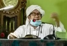 Jemaah Mesjid Nurul Anwar Marabahan peringati Maulidurrasul 1442 H