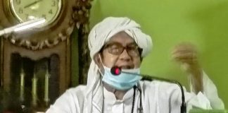 Jemaah Mesjid Nurul Anwar Marabahan peringati Maulidurrasul 1442 H