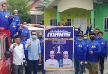 Dukungan untuk paslon Saidi-Habib Idrus terus mengalir