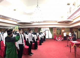 Bupati H. Khalillurahman lantik 264 pejabat fungsional dilingkup Pemkab Banjar