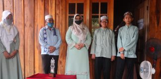 FASI Kalsel XI 2020, Raudhatul Wardiyah semangati kafilah FASI Kabupaten Banjar