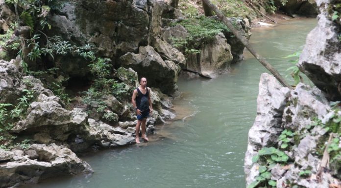 Objek Wisata Alam Pemandian Batu Badinding Desa Liyu, akan dibuka untuk umum