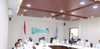 Pemkab Banjar ikuti rakor bersama KPK soal progress MCP di Kalsel