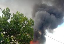 9 rumah milik warga Desa Bantuil hangus terbakar