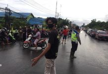 Atasi kemacetan, Satlantas Polres Batola lakukan pengaturan arus lalu lintas