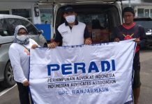 Peradi Banjarmasin salurkan logistik untuk korban banjir Semangat Dalam