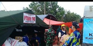 Bantuan logistik, makanan bayi mulai dibagikan ke 3 kecamatan terparah