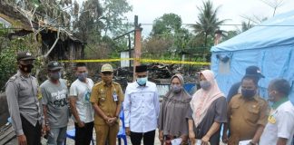 Baznas Banjar serahkan bantuan uang tunai untuk korban kebakaran Pematang