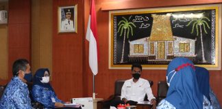 Bupati H.Saidi Mansyur, siap dukung program kerja FKPI Kabupaten Banjar
