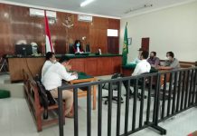 Lanjutan sidang prapadilan Lukman Nul Hakim kembali di sidangkan