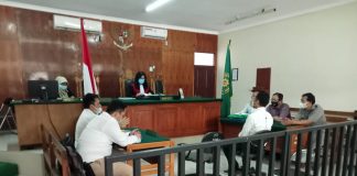 Lanjutan sidang prapadilan Lukman Nul Hakim kembali di sidangkan