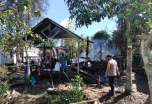 Ditinggal keluar rumah, api hanguskan tempat tinggal Siti Rahmah