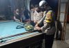 Polisi razia warung remang remang serta amankan alat pemutar musik