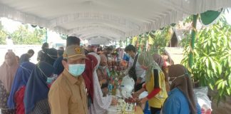 Warga Banjarmasin, mengaku senang adanya pasar murah
