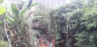 Sistem drainase buruk, buangan air dikhawatirkan sebabkan longsor?