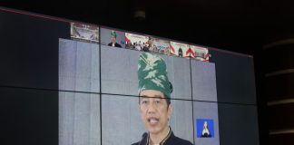 Bupati dan wakil bupati Banjar ikuti upacara Hari lahirnya Pancasila secara daring