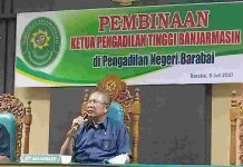 Dalam upaya pembinaan, Ketua PT Banjarmasin kunjungi sejumlah PN di Kalsel